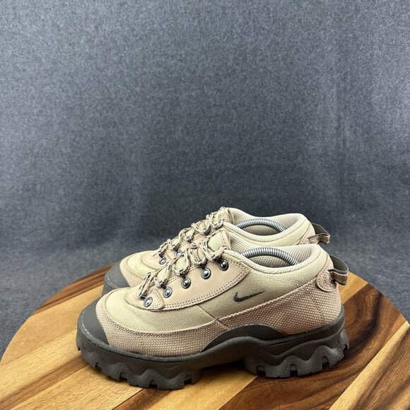 Nike Lahar Low Canvas Grain Hiking Shoes 8 Women 6.5 Men Sneakers Boot Worn Once - Picture 5 of 9